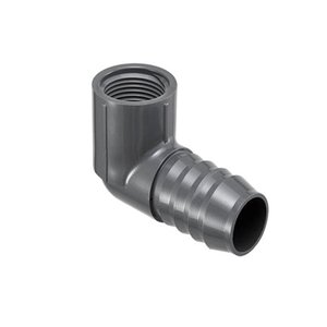 PVC 90 Degree Reducing Elbow 1/2 in. x 3/4 in.