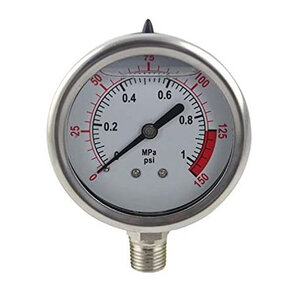 Water Pressure Test Gauge 0-200 PSI