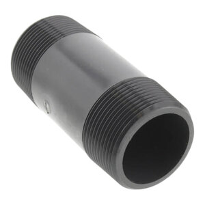 Sch 80 PVC Nipple 1-1/2 in. x 4 in. MIPT Threaded Both Ends