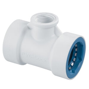PVC-Lock Tee 1 in. x 1/2 in. PVCL x FIPT