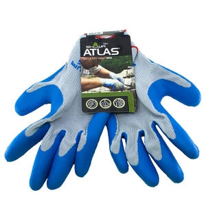 Cloth Glove with Rubbber Cover Large