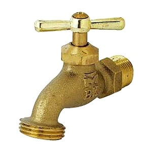 Hose Bibb 1/4 Turn 1/2 in. Brass