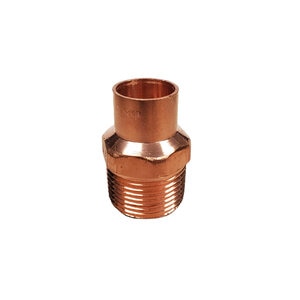 Copper Male Reducing Adapter 3/4 in. x 1 in.