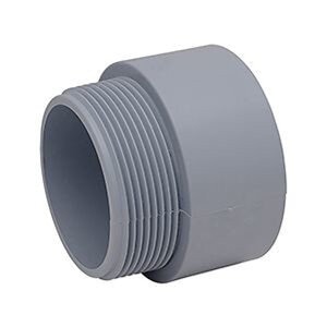 1 PVC Conduit Male Terminal Adapter
