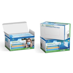 GoGreen Disposable 3 Ply Surgical Mask