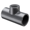 Sch 80 PVC Reducing Tee 1 in. x 1/2 in. Socket X FIPT