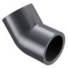 Sch 80 PVC 45 Degree Elbow 6 in. Socket
