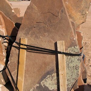 Flagstone Arizona Moss Rock Patio/Steppers
