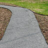 Border Concepts Border Line Steel Landscape Edging Brown 1/8 in. x 4 in. x 16 ft.