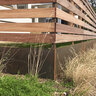 Border Concepts BORCON Line Weathering Steel Landscape Edging 1/8 in. x 4 in. x 10 ft.