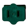 UL Female Slide End Connector Green 10 Amps 125V (50 Plugs/Caps)
