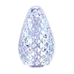 C7 Retrofit Faceted Bulb 120V 1W E17 Nickel Base Cool White 3LED (25 pc./eggcrate)