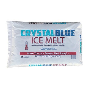 Sodium Chloride Ice Melter Crystal Blue Series 50 lb. Bag