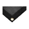 Shade Tarp Black 10 ft. x 12 ft.