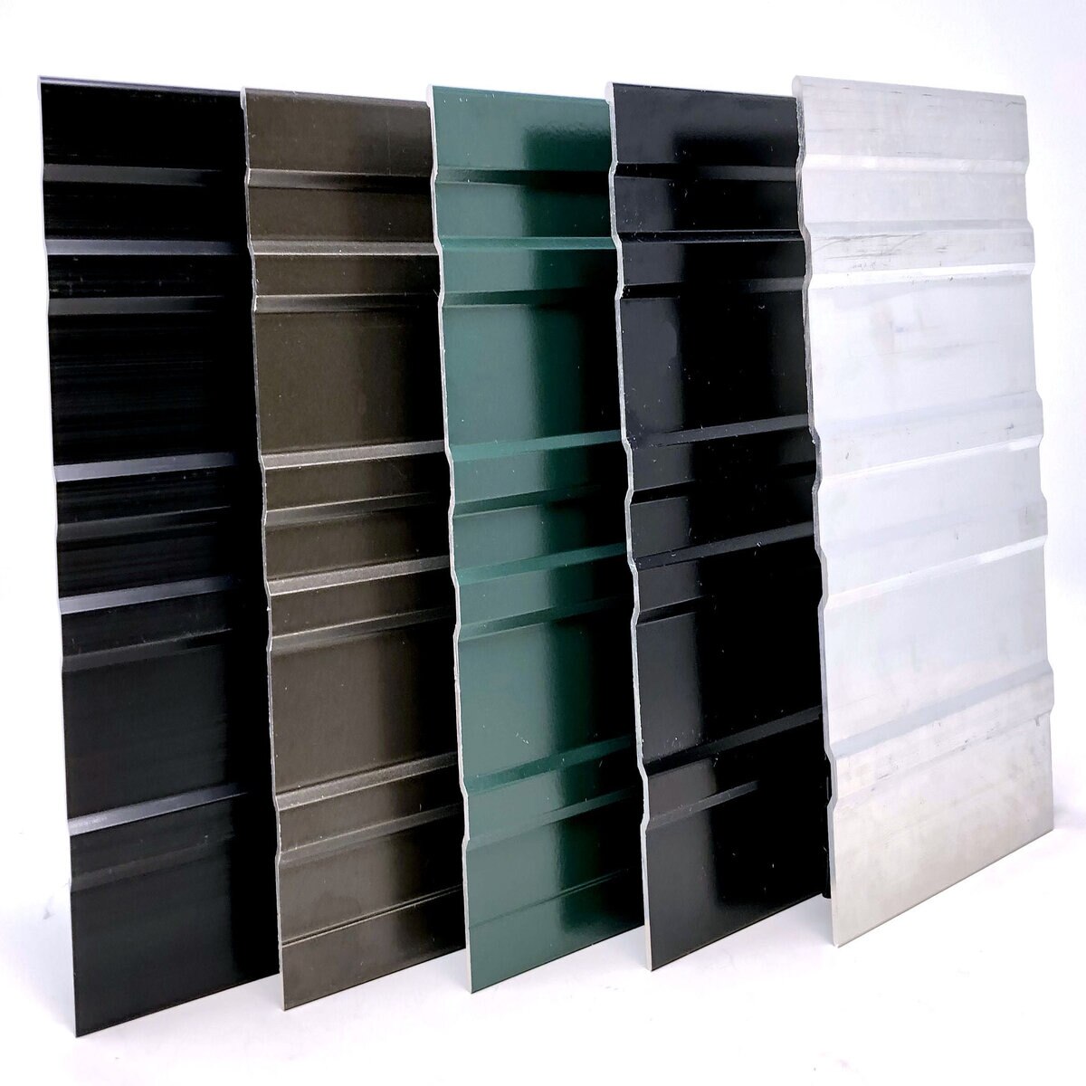 Permaloc CleanLine Aluminum Landscape Edging Green DuraFlex 1/8 in. x 4 ...