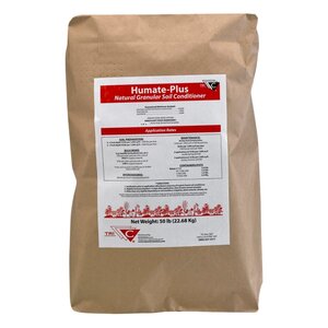 Organic Granular Soil Conditioner & Gypsum 25% Humic Acids 50 lb. Bag