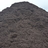 Dyed Coffee Dark Brown Fine Shredded Mulch Bulk (per cu. yd.)
