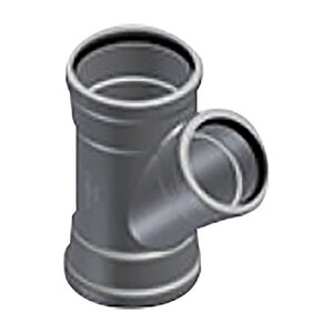 Harco Wye SDR35 PVC 6 in. x 4 in. Gasket x Gasket