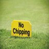 Paraide Dura-Flex Sign White w/ No Carts