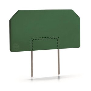 Paraide Dura-Flex Sign Green w/ Please Keep Off