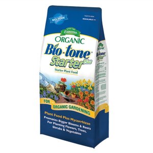 Espoma Organic Bio-Tone Starter Plus 4-3-3 Ornamental Granular Fertilizer 4 lb. Bag