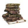 Outcropping Weathered Limestone Ledge