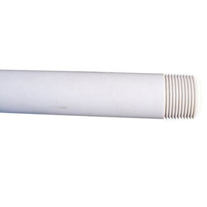 PVC Drop Pipe 1 in. x 20 ft. Schedule 80 Threaded