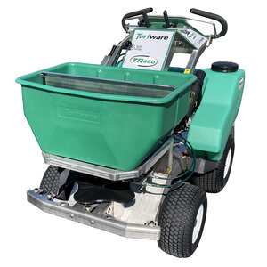 Turfware TR460DH Spreader Sprayer w/ Dual Hopper Assembly Installed