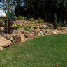 Outcropping Weathered Limestone Ledge