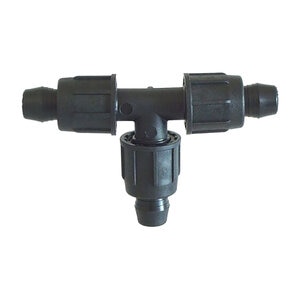 Irritec 500 Series Power-Loc Tee 12050001 3/8 in. Perma-Loc