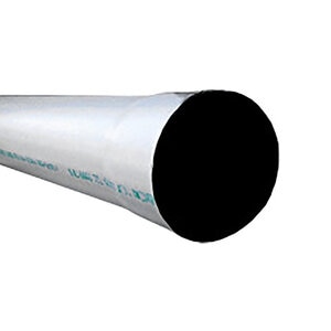 PVC Solid Pipe 4 in. x 10 ft. Sch 20 