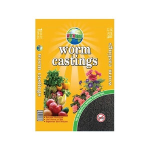 Wormganic Worm Castings Organic Soil Amendment 1 cf.