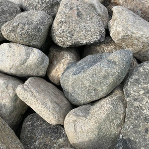 Glacier Granite Boulders