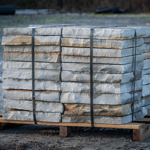 Squared Tennessee Blue/Gray Snapped Edges 24 in. x 36 in.