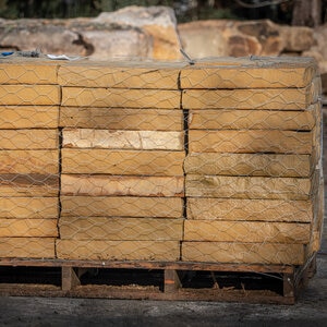 Squared Oklahoma Brown Snapped Edges 12 in. x 24 in.