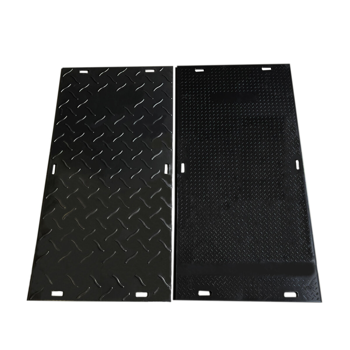 Prima Ground Protection Track Mat Black 4 ft. x 8 ft. (Double Sided ...