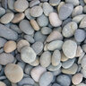 Palletized Mexican Beach Pebbles Mixed Color 1 - 2 in. (3000 lb./pallet) (Fancy Cage)