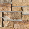 Building Stone Tennessee Variegated Brown Strip Rubble (4 in. Snapped) 2 - 3 in. Thick