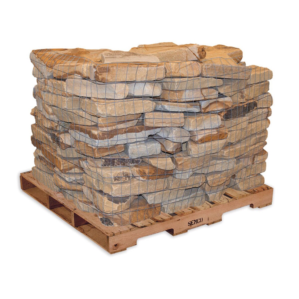 Tennessee Variegated Brown Quarry Stack Tumbled | SiteOne US