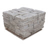 Drywall Brookhaven Limestone Tumbled (8 in. Snapped) 4 in. Sawn Height
