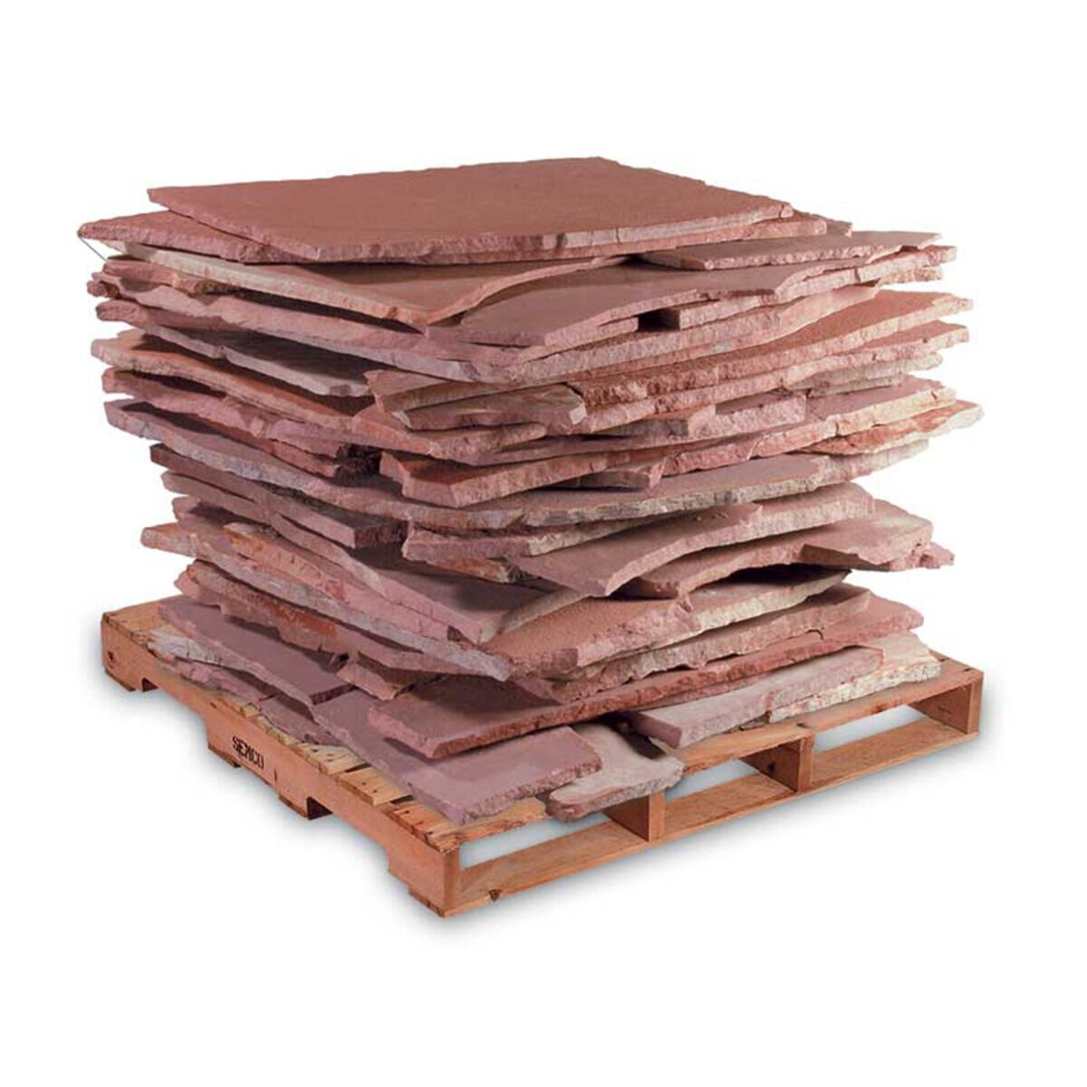 Flagstone Lyons Red Select 1 1/4 - 1 3/4 in | SiteOne US
