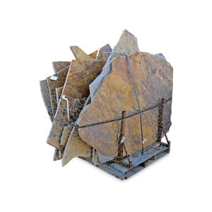 Flagstone Oklahoma Mixed Blue/Brown Stand Up Thin 1 in.