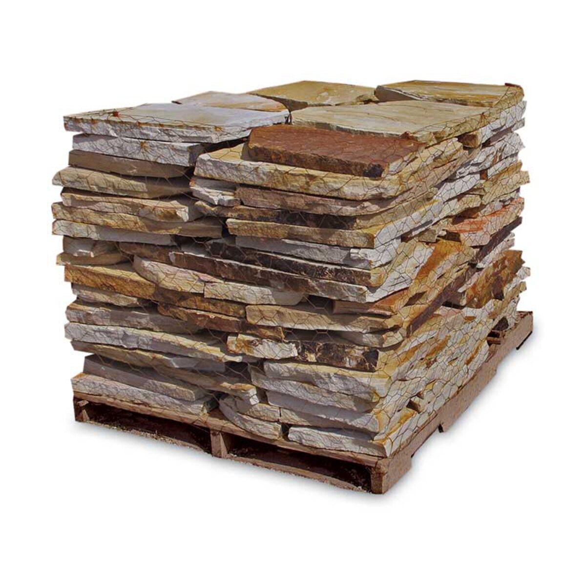 Flagstone Arkansas Cherry Blend Sandstone 2 in | SiteOne US