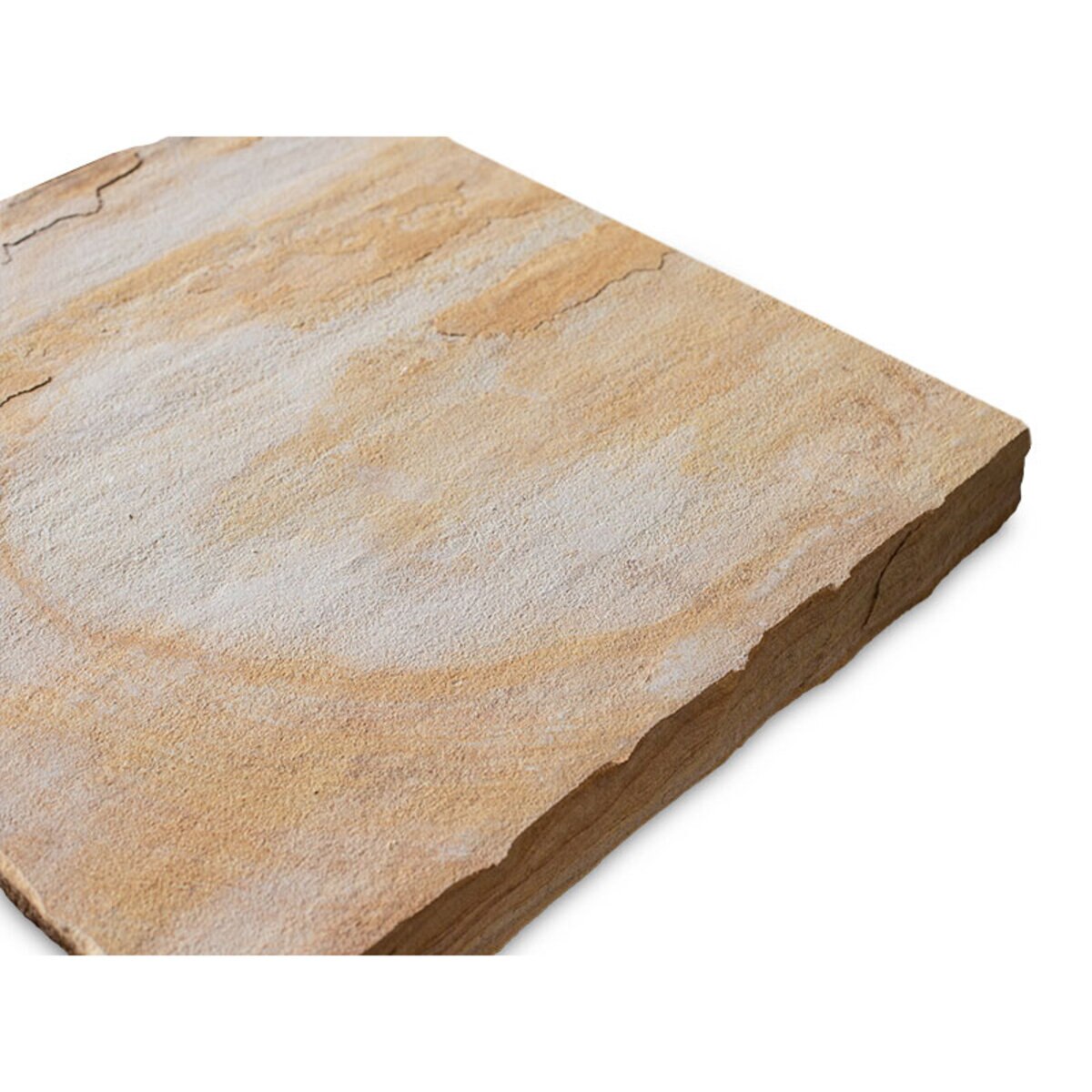 Squared Tennessee Variegated Brown Snapped Edges 24 in. x 24 in ...
