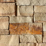 Building Stone Tennessee Variegated Brown Strip Rubble (4 in. Snapped) 2 - 3 in. Thick
