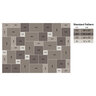 Dimensional Castle Grey Sandstone Hand Cut French Pattern 7/8 in. (165 sq. ft./pallet)