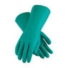 Assurance Unsupported Gloves Nitrile Green 15 ml 13 in. Flocked Diamond Medium (12 Pack)