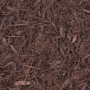 Dyed Walnut Hardwood Mulch Bulk (per cu. yd.)