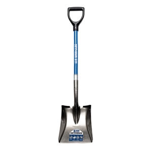 Seymour Square Point Shovel 26 in. Professional Fiberglass Handle Poly D-Grip
