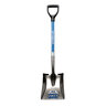 Seymour Square Point Shovel 26 in. Professional Fiberglass Handle Poly D-Grip
